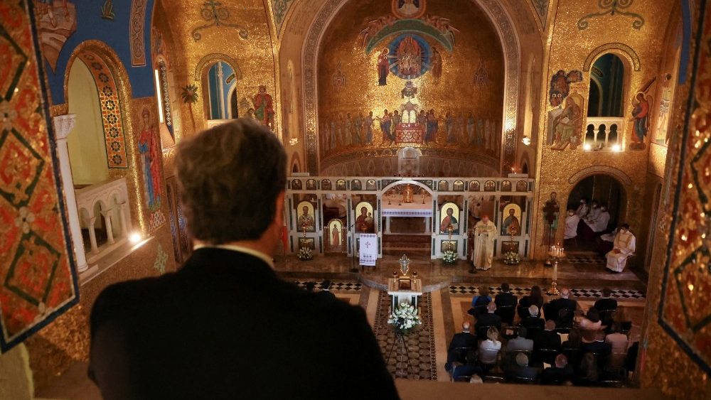 UKRAINE-CRISIS/ITALY-CHURCH