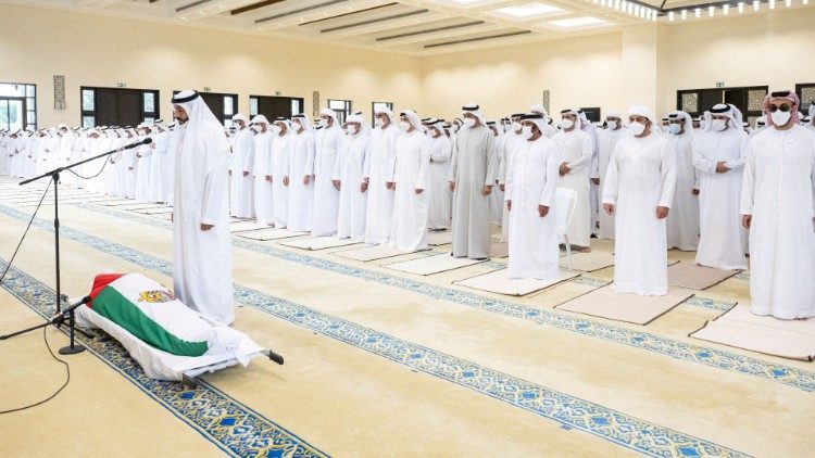 Das Begräbnis von Scheich Khalifa bin Zayed Al Nahyan in Abu Dhabi (13. Mai 2022)