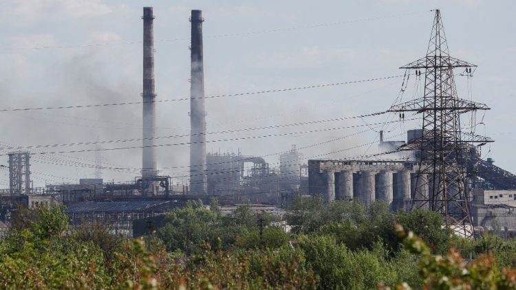 Ucraina: l'acciaieria Azovstal di Mariupol