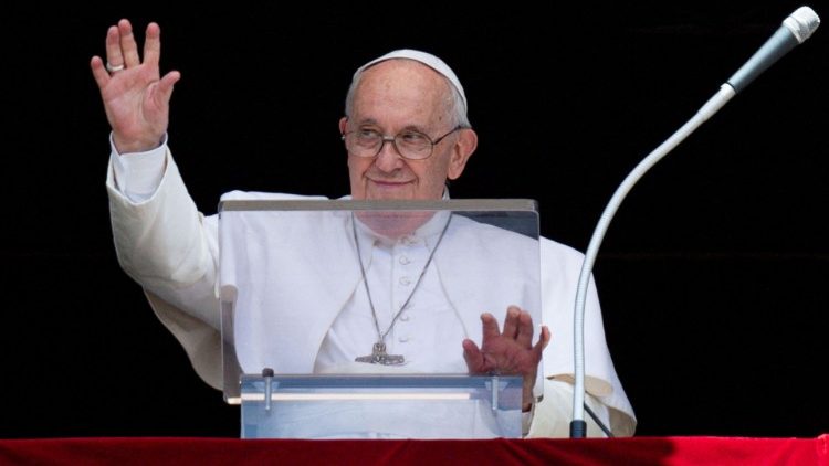 Le Pape François lors de l'angélus du 3 juillet 2022