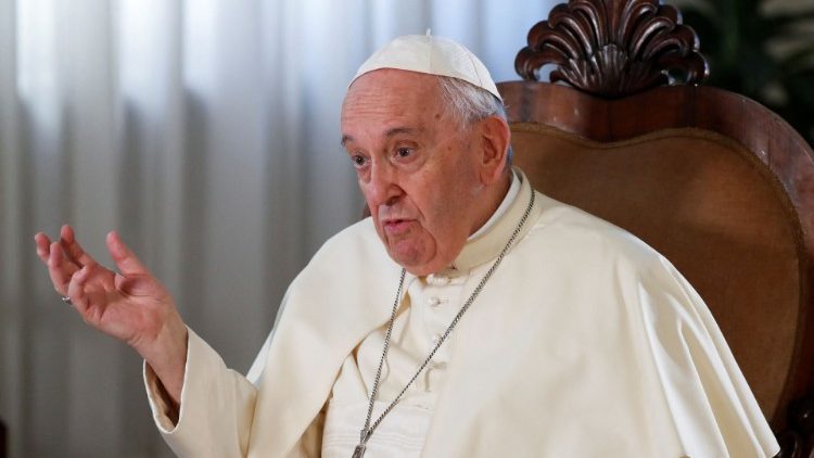 Papež František při exkluzivním interview pro agenturu Reuters