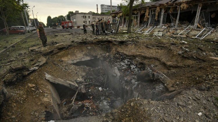 La città di Dnipro dopo gli attacchi delle ultime ore