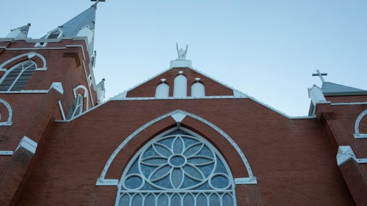L'église du Sacré Coeur des Premières Nations. à Edmonton, au Canada