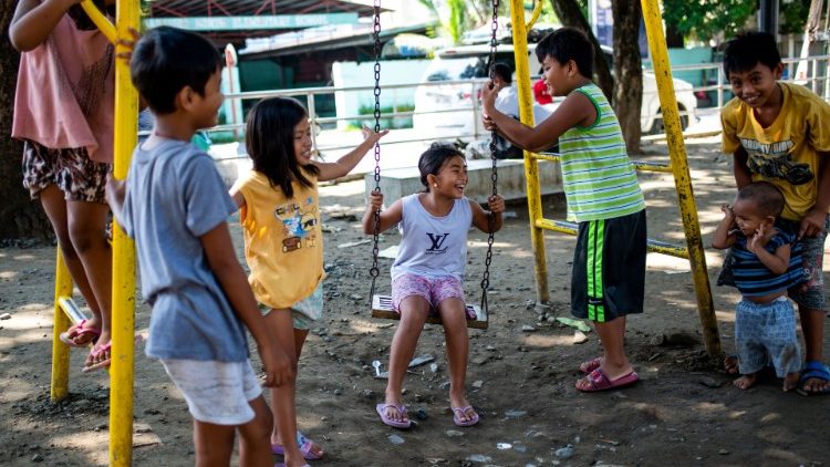 Kinder auf den Philippinen