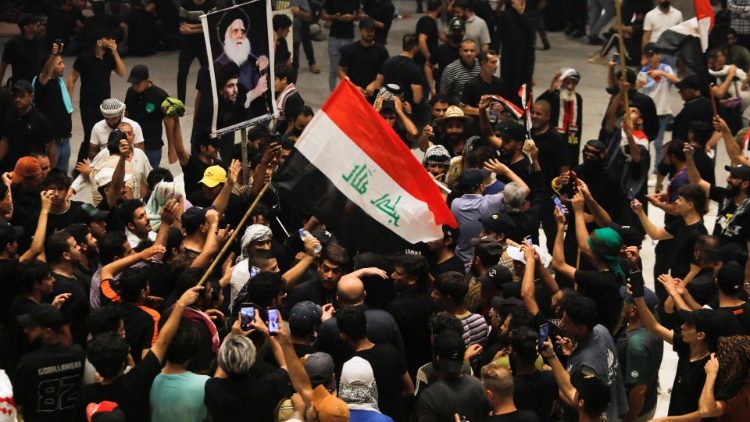Proteste in Bagdad