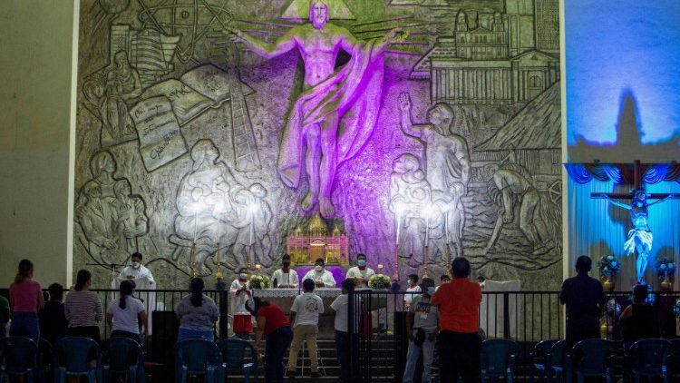 Messe in Santo Domingo Nicaragua
