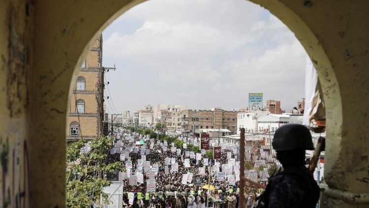Yemen: Fuerzas Houthi en Sanaa en el día de la Ashura 