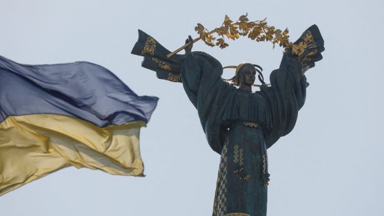 Nepriklausomybės paminklas Kyjivo centre