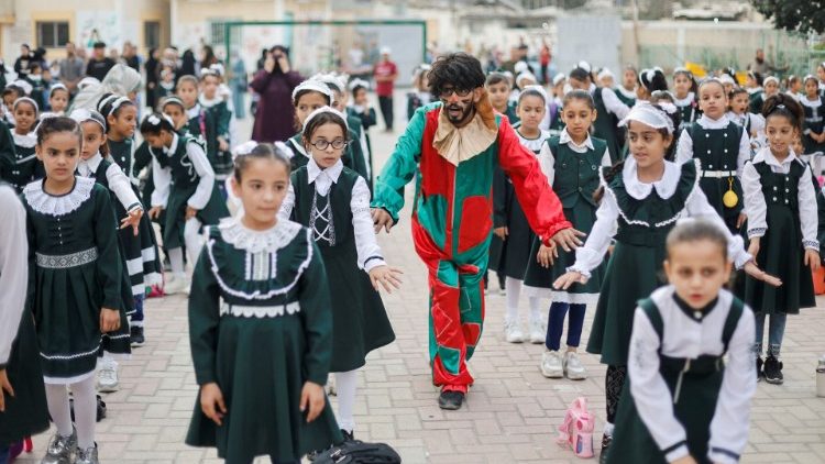 Schuljahresbeginn in Palästina