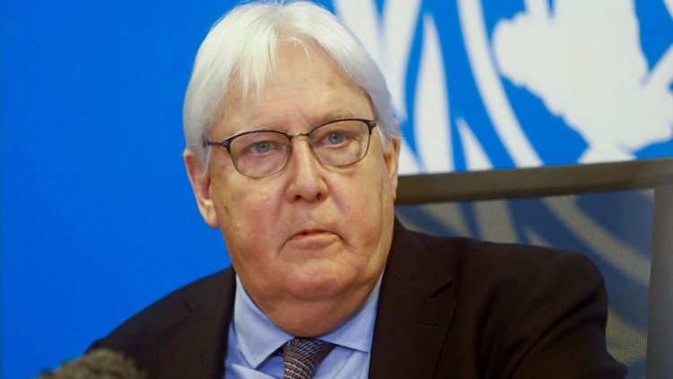 Martin Griffiths, the Under-Secretary-General for Humanitarian Affairs and Emergency Relief Coordinator.