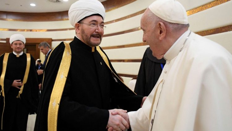 Mufti šejk Ravil Gaynutdin, predsednik Verskega sveta muslimanov Ruske federacije.