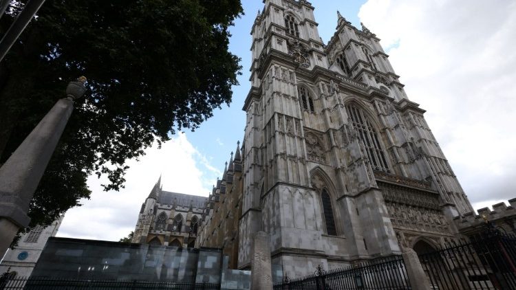 Abadia de Westminster onde se realizarão as exéquias da Rainha Elizabeth II