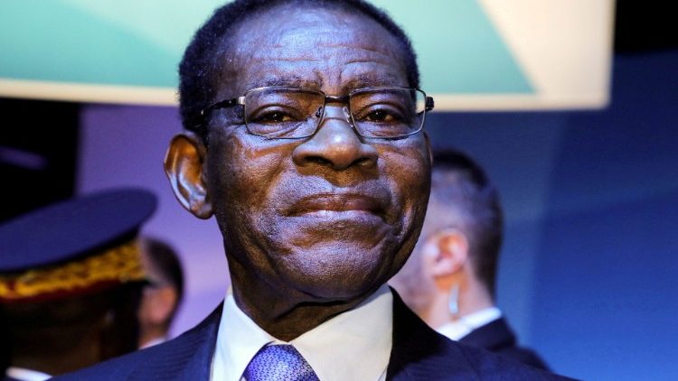 Il presidente della Guinea Equatoriale Teodoro Obiang Nguema Mbasogo 