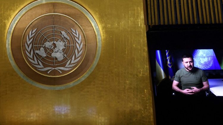 Discurso de Volodímir Zelenski, presidente de Ucrania en la ONU 