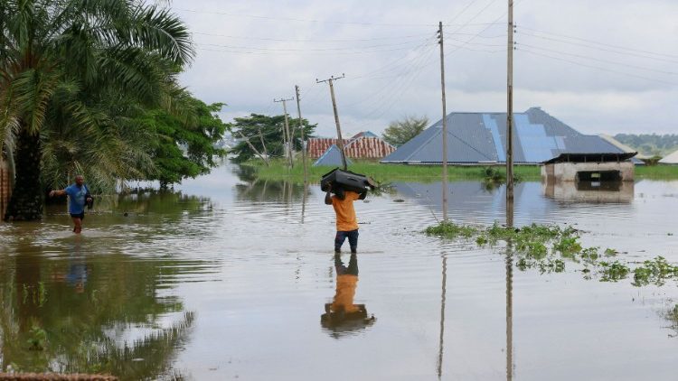 Inondazioni a Makurdi, in Nigeria