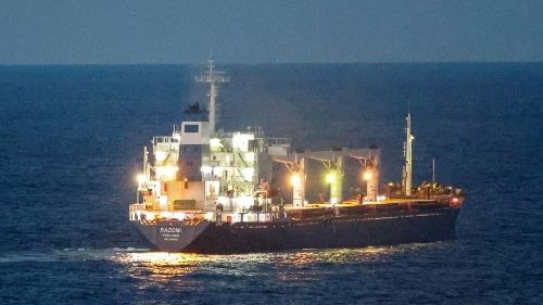 Ucrania y la ONU negocian la reanudación de los barcos cargados 