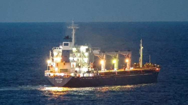 Nave Cargo en el Mar Negro