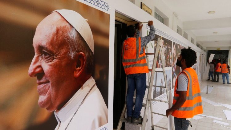 Vorbereitungen in Bahrain zum Papstbesuch