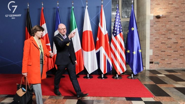 Catherine Colonna, ministre française des Affaires étrangères, arrive au G7 Affaires étrangères à Münster en Allemagne, le 3 novembre 2022. 