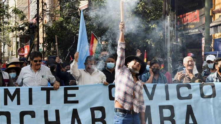 Proteste zur Volkszählung in Bolivien
