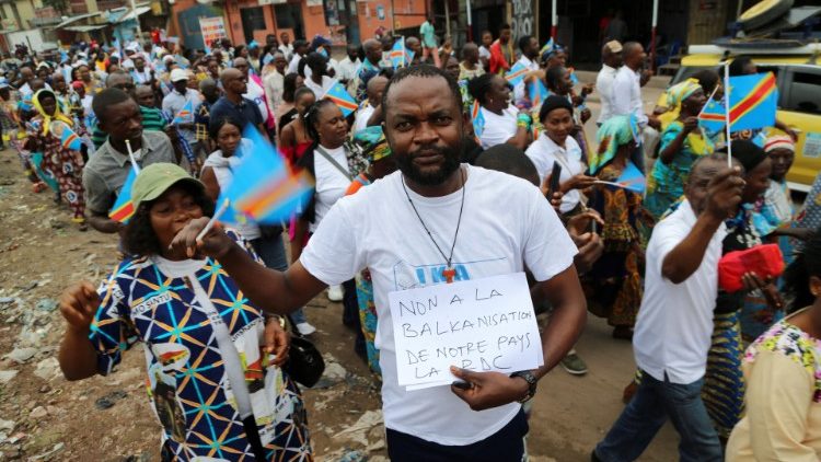 Manifestações na República Democrática do Congo