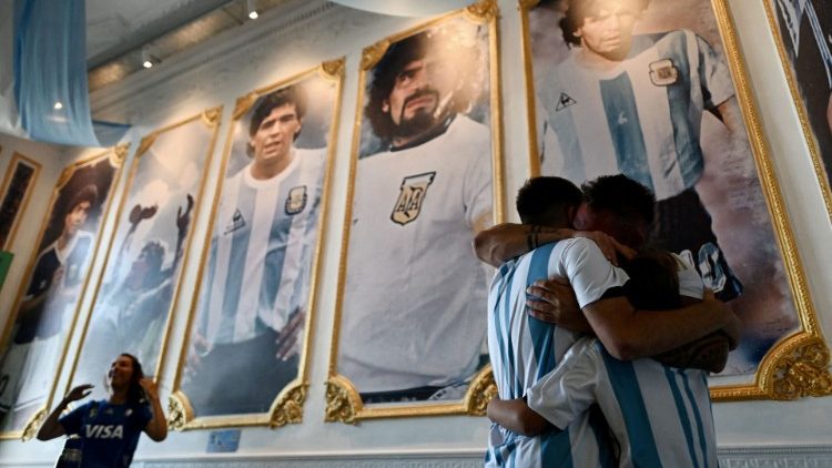 Fans in Buenos Aires freuen sich auf den WM-Sieg in Katar