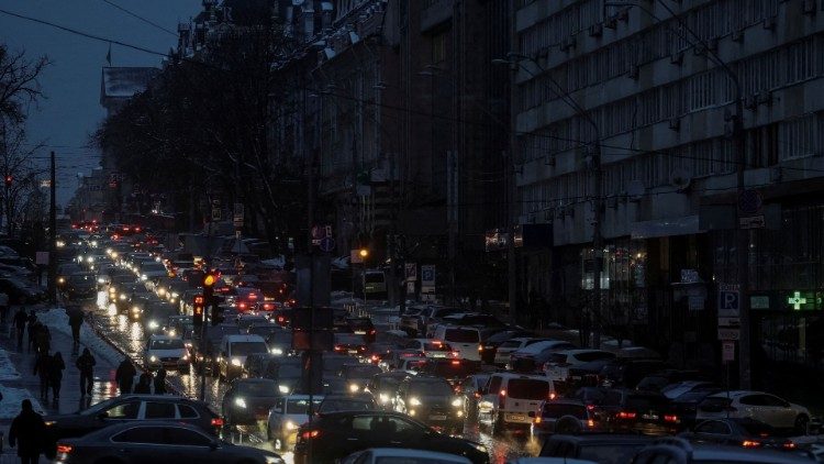 Blackout in Kyiv am 16. Dezember