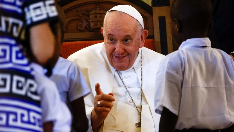 Spptkanie Franciszka z przedstawicielami dzie? mi?osierdzia