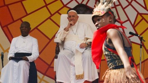 Los cinco ingredientes que sugiere el Papa a los jóvenes congoleños