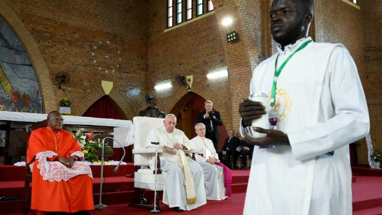 Mkutano wa sala kati ya Papa na makleri, watawa na waseminari