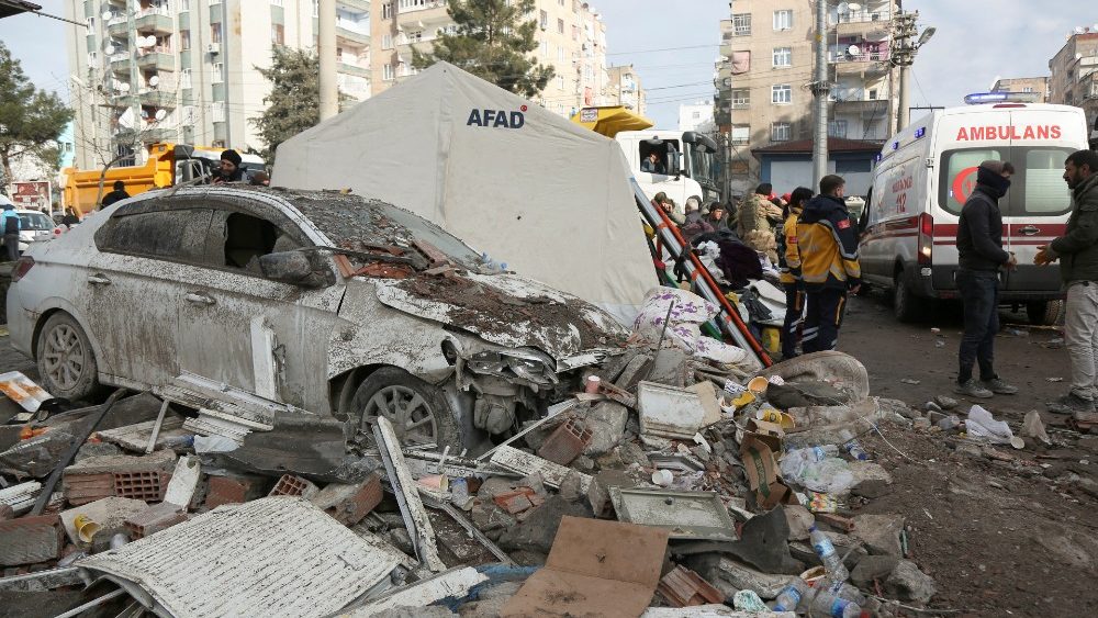 Aftermath of the deadly earthquake in Diyarbakir