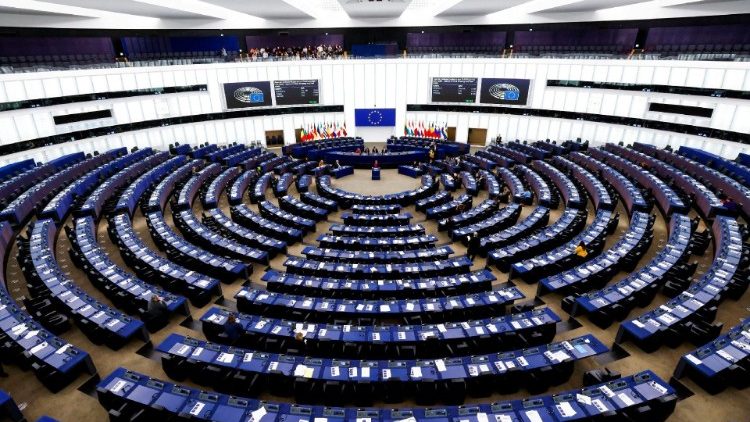 La salle du parlement européen à Strasbourg. (Photo d'illustration)