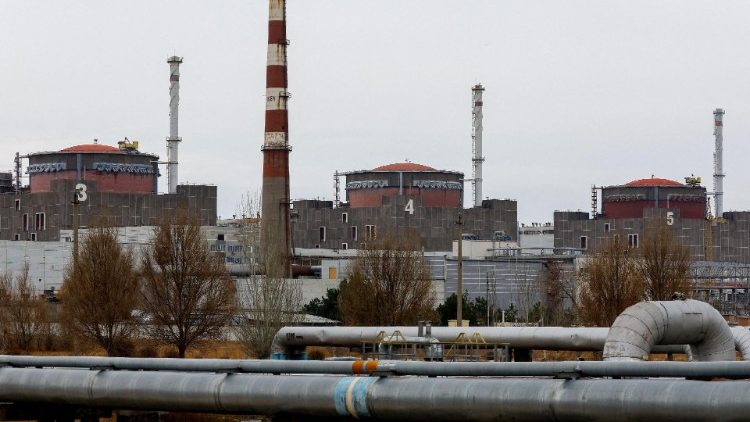 Sempre pi a rischio la centrale nucleare di Zaporizhzhia - Ucraina  (Reuters)