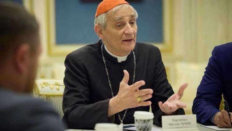 Kardinal Matteo Maria Zuppi u Kijivu
