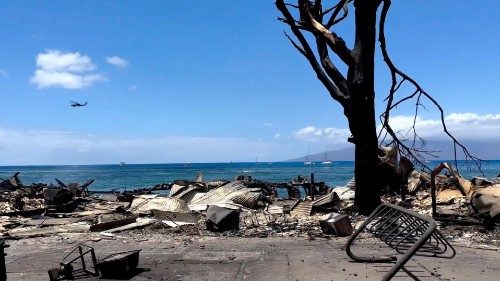 El dolor del Papa por las víctimas de los incendios en Hawái