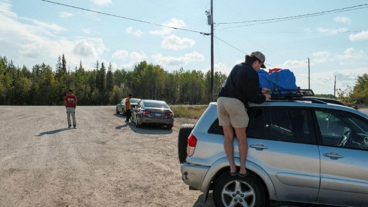 Wildfire evacuations in Yellowknife