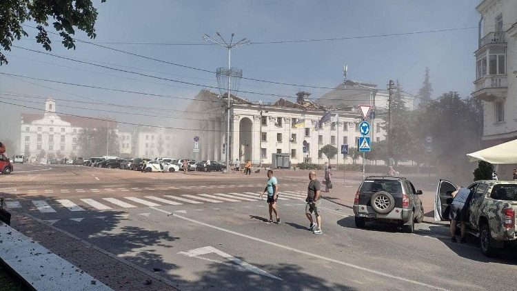 Ucraina: missili russi sulla citt settentrionale di Chernihiv