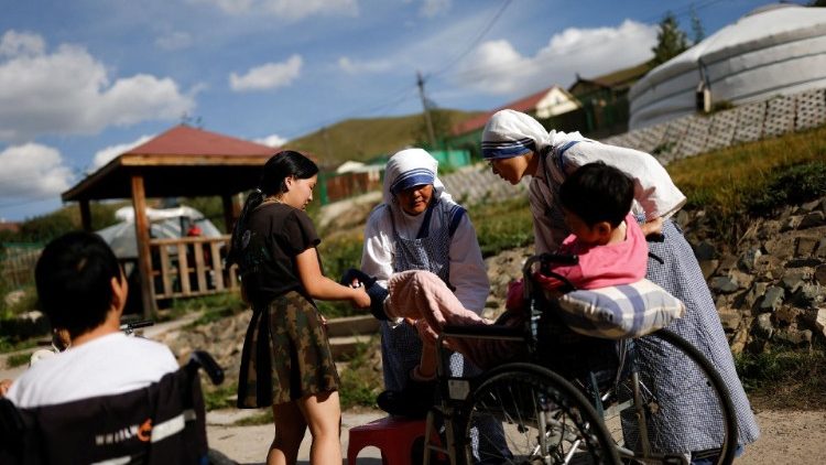 Nursing home run by the Missionaries of Charity on the outskirts of Ulaanbaatar