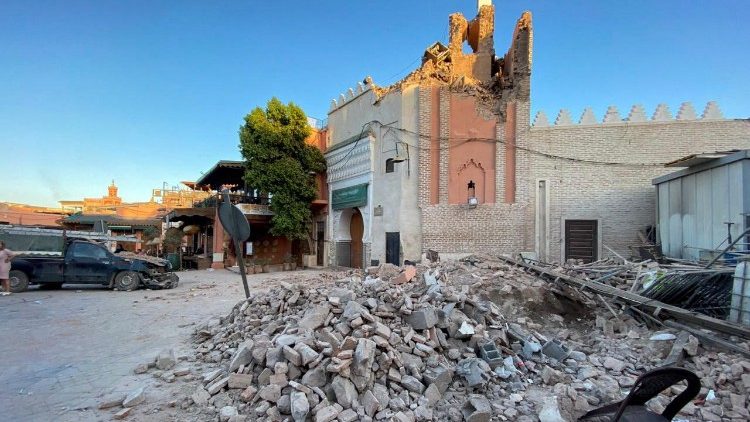 Uno scorcio del centro di Marrakech (Reuters)