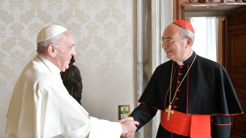 Le cardinal Mamberti, envoyé pour le 150e anniversaire de "Pro Petri Sede"