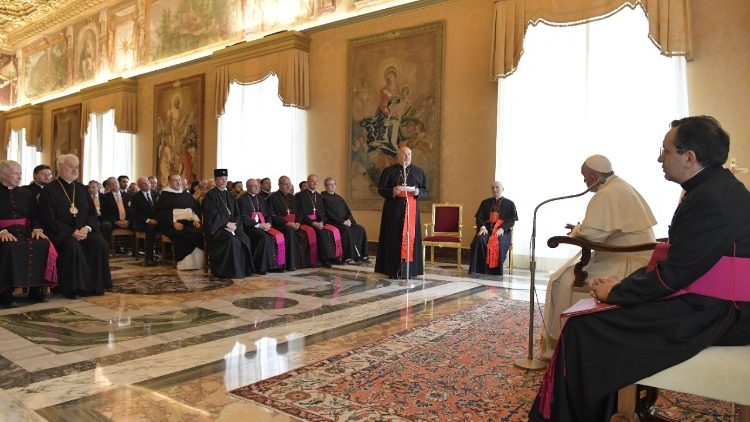Papa Francesco Riunione ROACO 2018.06.22 