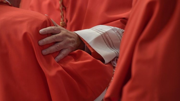 Novos cardeais na Basílica de São Pedro em 28 de junho de 2018