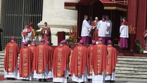 Pope Francis celebrates Mass for the Solemnity of Saints Peter and Paul