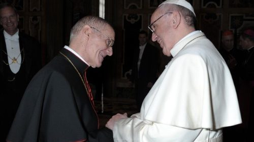 Pesar do Papa Francisco pela morte do cardeal Jean-Louis Tauran