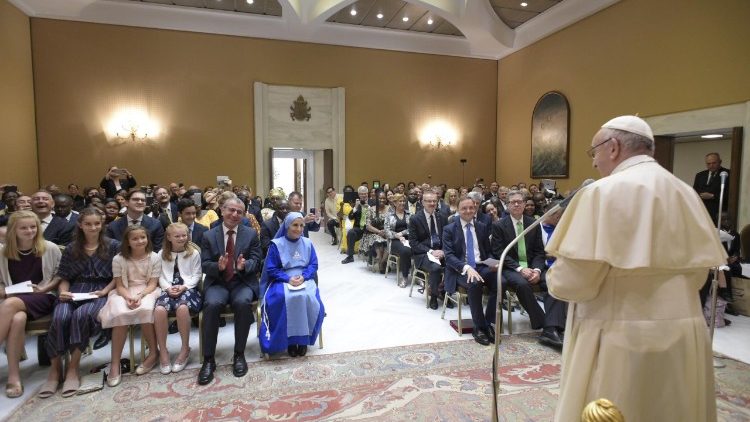 Аудиенция на папата с Catholic Legislators Network