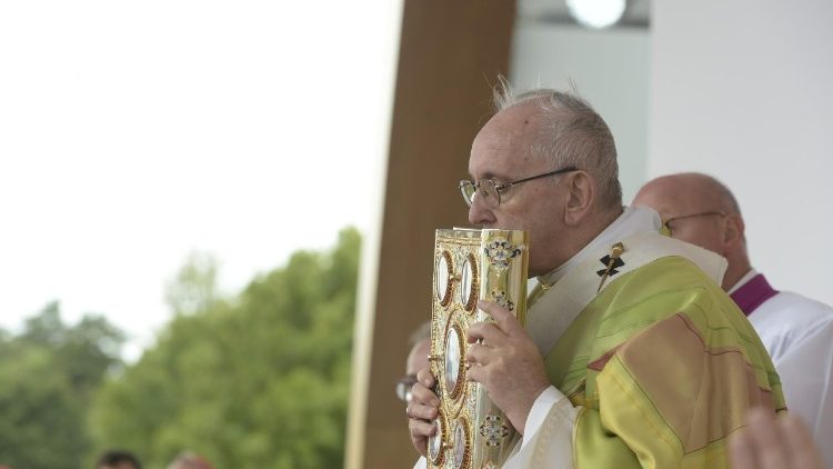 Le Pape François, ici lors de la messe à Dublin, le 26 août 2018.