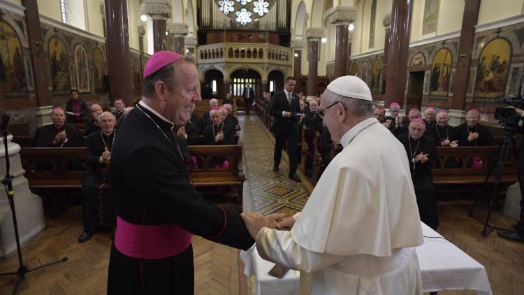 Setkání s irskými biskupy, Dublin, 26. srpna 2018