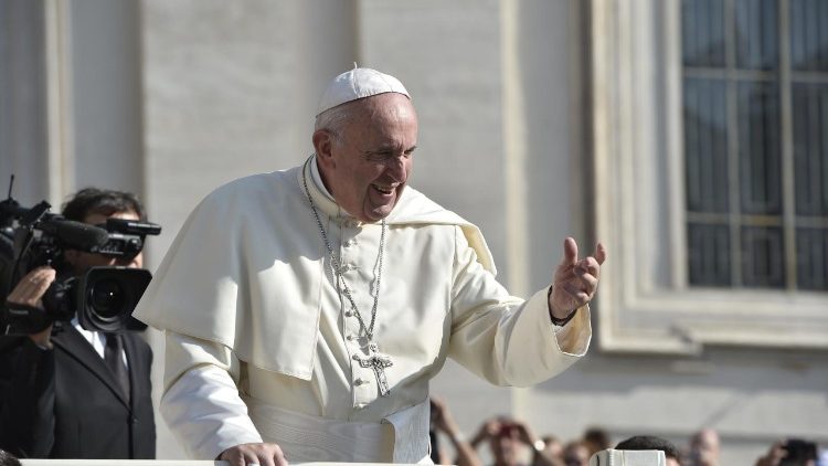 Le Pape François lors de l'audience générale du 29 août 2018.