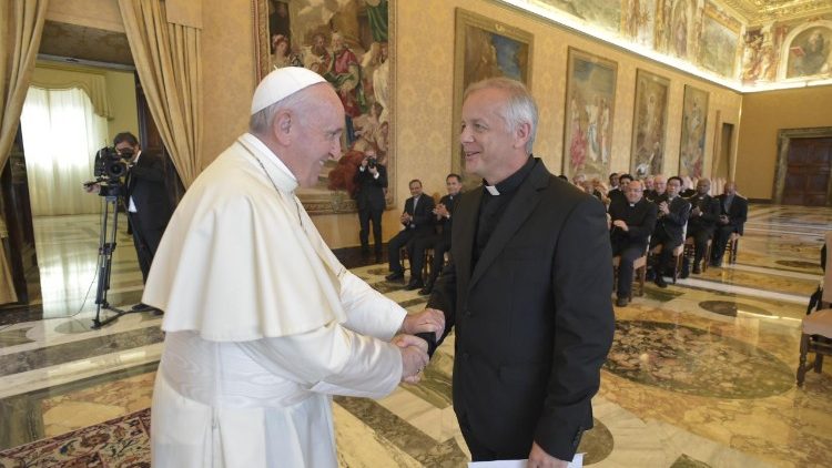 Der Papst und der neue Generalobere