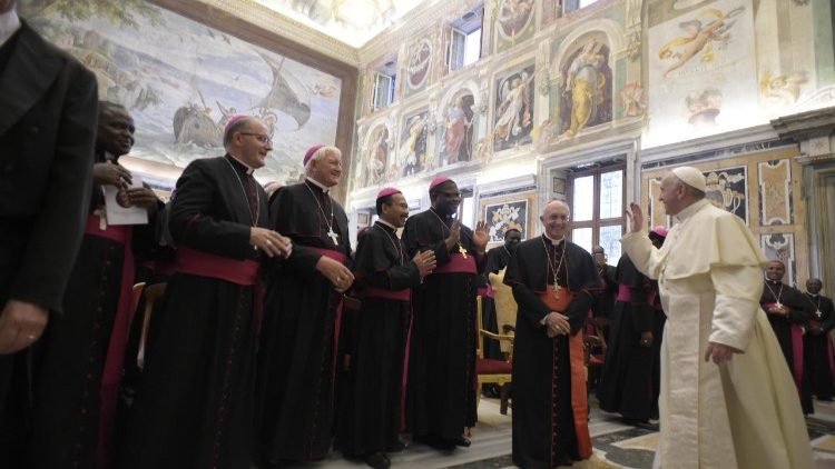Påven och biskopar från missionsområden 